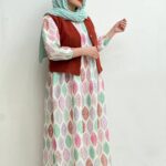 ست پیراهن و جلیقه کد ۱۰۲۴