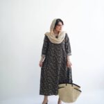 لینن عروسکی چین دار دخترانه | پیراهن کد 1309