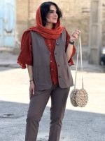 وست الیاف طبیعی زنانه و مردانه | وست کد 1405 - Image 8
