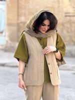 وست الیاف طبیعی زنانه و مردانه | وست کد 1405