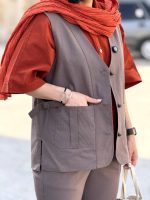 وست الیاف طبیعی زنانه و مردانه | وست کد 1405 - Image 5