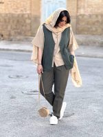 وست الیاف طبیعی زنانه و مردانه | وست کد 1405 - Image 2