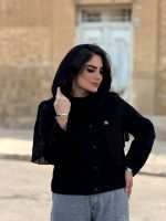 کراپ کت کتان سنگشور راه راه زنانه | کراپ کت کد 1407 - Image 11