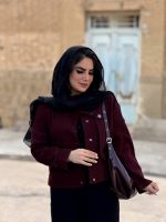 کراپ کت کتان سنگشور راه راه زنانه | کراپ کت کد 1407