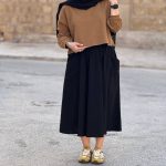 دامن با الیاف طبیعی | دامن کد 1408 - Image 3