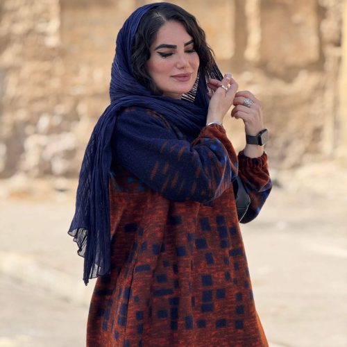 پیراهن فوتر پشمی مخصوص زمستان و بارداری | کد 1401