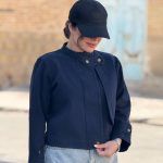 کراپ کت جین پاییزه زنانه | کراپ کت کد 1407 - Image 2