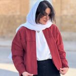 کت مهرسانا الیاف طبیعی پاییزه | کت کد 1409