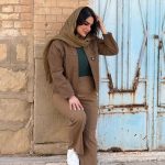 کت مهرسانا الیاف طبیعی پاییزه | کت کد 1409 - Image 2