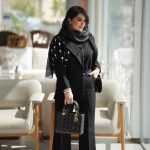 کت کرپ جواهر دوزی مجلسی | کت کرپ کد 1412