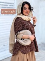 تونیک گلدار لینن نخی | تونیک کد 1427 - Image 7