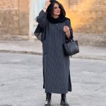 کفتان طرح‌دار و گلدوزی پاییزه | کفتان کد 1421 - Image 2