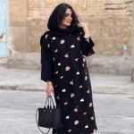 کفتان طرح‌دار و گلدوزی پاییزه | کفتان کد 1421