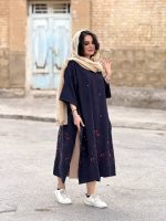 پانچ مخمل کبریتی گلدوزی شده | پانچ کد ۱۴۳۱ - Image 5