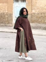 پانچ مخمل کبریتی گلدوزی شده | پانچ کد ۱۴۳۱ - Image 7