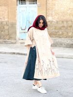 پانچ مخمل کبریتی گلدوزی شده | پانچ کد ۱۴۳۱