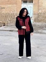 وست سوزن‌دوزی پلی‌استر مناسب 4 فصل | وست کد 1438