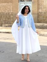 کراپ کت گاباردین جواهردوزی شده | کراپ کت کد 1441 - Image 8