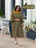 پیراهن لینن کد 1450 - Image 3