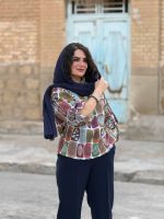 تونیک لینن طرحدار | لینن کد 1458