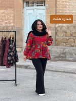 تونیک عروسکی لینن | تونیک کد 1466 - Image 6