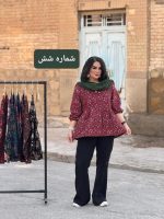 تونیک عروسکی لینن | تونیک کد 1466 - Image 5