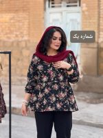 تونیک عروسکی لینن | تونیک کد 1466 - Image 8
