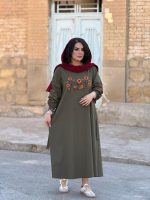 پیراهن لینن گلدوزی شده| پیراهن کد 1469 - Image 11