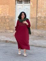پیراهن لینن گلدوزی شده| پیراهن کد 1469 - Image 6