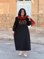 پیراهن لینن گلدوزی شده| پیراهن کد 1469 - Image 4