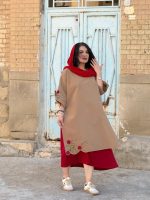 پانچو گلدوزی شده|پانچو کد 1470 - Image 11