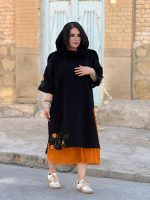 پانچو گلدوزی شده|پانچو کد 1470 - Image 3
