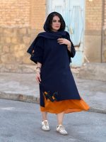 پانچو گلدوزی شده|پانچو کد 1470 - Image 6