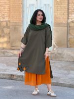 پانچو گلدوزی شده|پانچو کد 1470 - Image 7