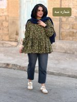 تونیک لینن عروسکی | تونیک کد 1474 - Image 7