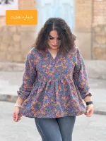 تونیک لینن عروسکی | تونیک کد 1474 - Image 22