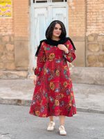 پیراهن لینن | پیراهن کد 1475 - Image 3