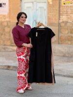 سارافون الیاف طبیعی پنبه|سارافون کد 1483 - Image 2