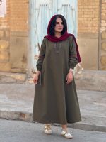 کفتان لینن گلدوزی شده |کفتان کد 1487 - Image 4