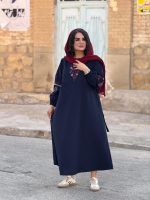 کفتان لینن گلدوزی شده |کفتان کد 1487 - Image 9