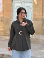 تونیک الیاف دکمه دار | تونیک کد 1495 - Image 3