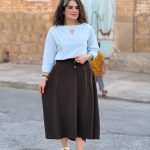 تونیک یقه قایقی |تونیک کد 1496