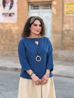 تونیک یقه قایقی |تونیک کد 1496 - Image 5