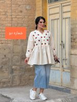 تونیک عروسکی رنگی رنگی|تونیک کد 1500 - Image 6