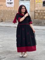 پیراهن لینن گلدوزی شده |پیراهن کد 1501 - Image 5
