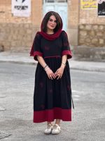 پیراهن لینن گلدوزی شده |پیراهن کد 1501 - Image 6