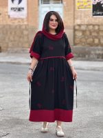 پیراهن لینن گلدوزی شده |پیراهن کد 1501 - Image 10