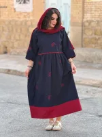 پیراهن لینن گلدوزی شده |پیراهن کد 1501 - Image 16