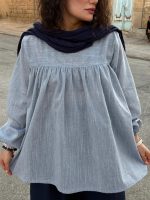 تونیک عروسکی لینن | تونیک کد 1502 - Image 7