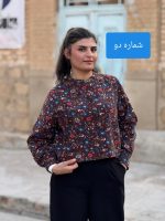 کراپ لینن طرحدار | کراپ کد 1503 - Image 4